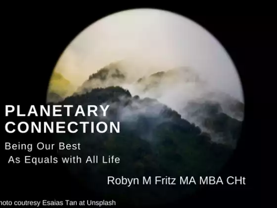 Planetary Connection: Ang Pagiging Pinakamahusay Namin bilang Kapantay ng lahat ng Buhay - Multilingual