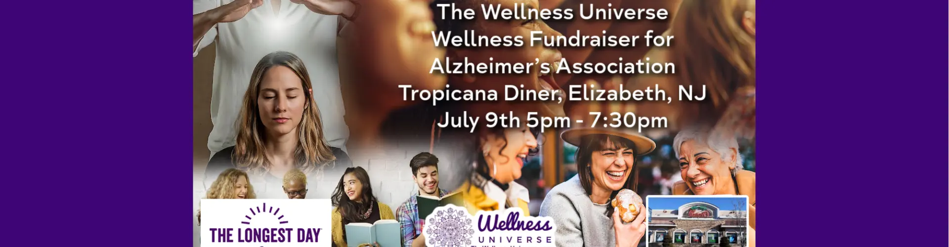 الزائمر ایسوسی ایشن فنڈ ریزر لائیو اسٹریم کے لیے فلاح و بہبود کا پروگرام - Online Class by The Wellness Universe