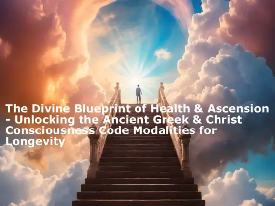PARTE 3 - Il Progetto Divino di Salute e Ascensione - Sbloccare la Coscienza Greca Antica e Cristica